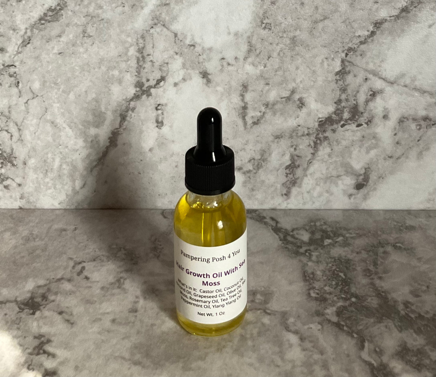 Hair Growth Oil With Sea Moss