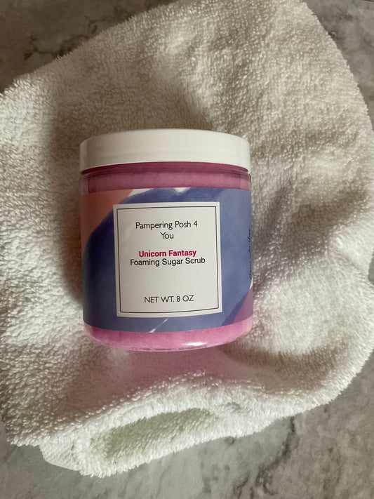 Unicorn Fantasy Foaming Body Scrub